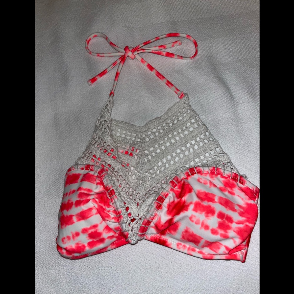 NWT, Raisins Swim Coral Color Top, Size Small